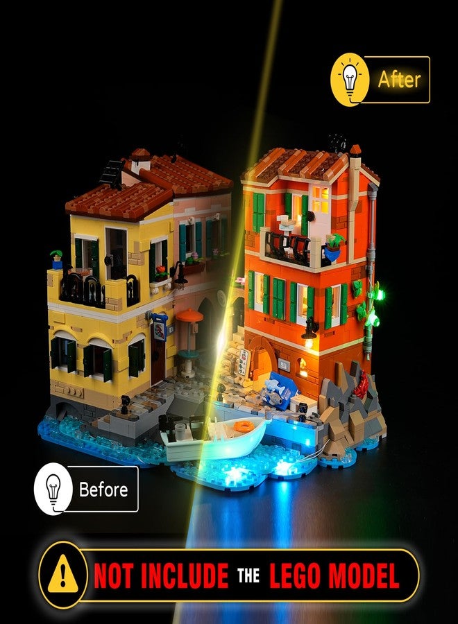 YEABRICKS LED Light for Lego-21359 Ideas Italian Riviera Building Blocks Model (Building Set NOT Included) - Image 5